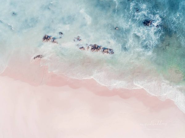 Ocean aerial photography